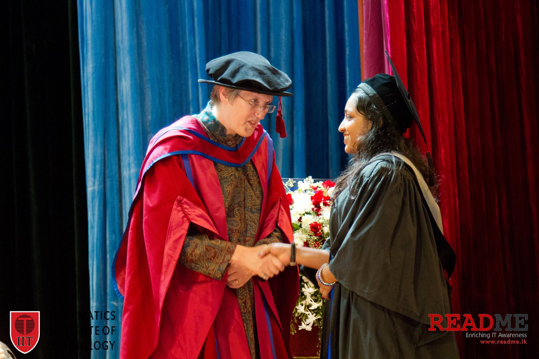 Receiving University of Westminster Best All-round Student Award (2015)